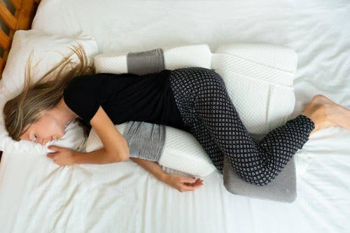 Cuddleup Body Pillow for Hip Pain, Low Back and Pelvic Pain - Hip Pain Help