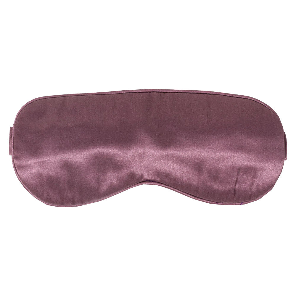 100% Mulberry silk pillowcase and sleep mask set to prevent wrinkles